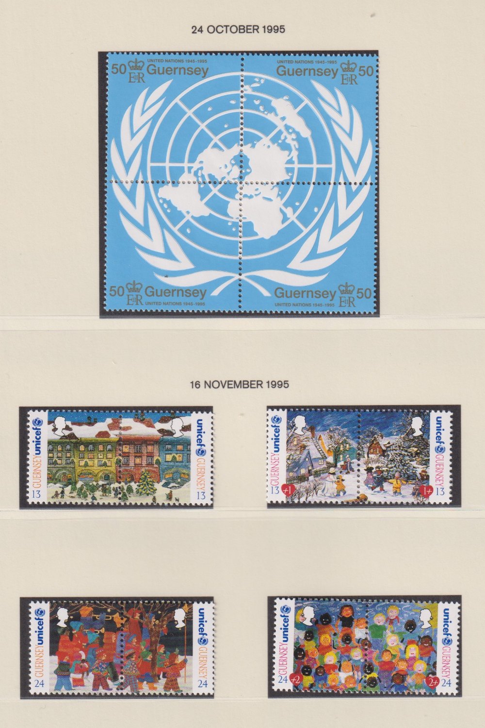 Stamps, Collection of Channel Islands and IOM mainly UM stamps housed in 5 hingeless Lindner - Image 2 of 4