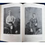 Football book, 'Famous Footballers', circa 1896, a bound volume of 224 pages of footballer &