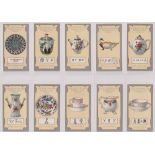 Cigarette cards, Lea, Old Pottery & Porcelain, 5 sets, 2nd Series (Chairman), 3rd Series (Chairman),