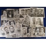 Football press photographs, Millwall FC, a collection of approx. 30 b/w player portrait photos,