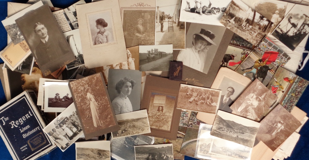 Photographs, a large collection (100s) of b/w photographs (mostly small format) dating from