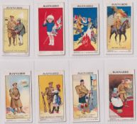 Trade cards, Maynards, European War Series (set, 8 cards) (some light foxing, gen gd)