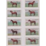 Cigarette cards, Ogden's, 2 sets, Racehorses (some sl foxing, gen gd) & Prominent Racehorses of 1933