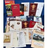 Horseracing, racecards, a collection of 100+ racecards 1960 onwards, Flat and National Hunt, several