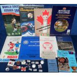 Football programmes & memorabilia, Glasgow Rangers, selection, 9 programmes, Ajax v Rangers Super