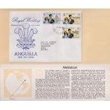 Stamps, Collection of Royal Family stamps and covers, Princess of Wales collection, Royal Wedding