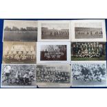 Postcards, Rugby, selection of 19 cards, mainly Union, inc. Tucks Football Incidents (2), Games in