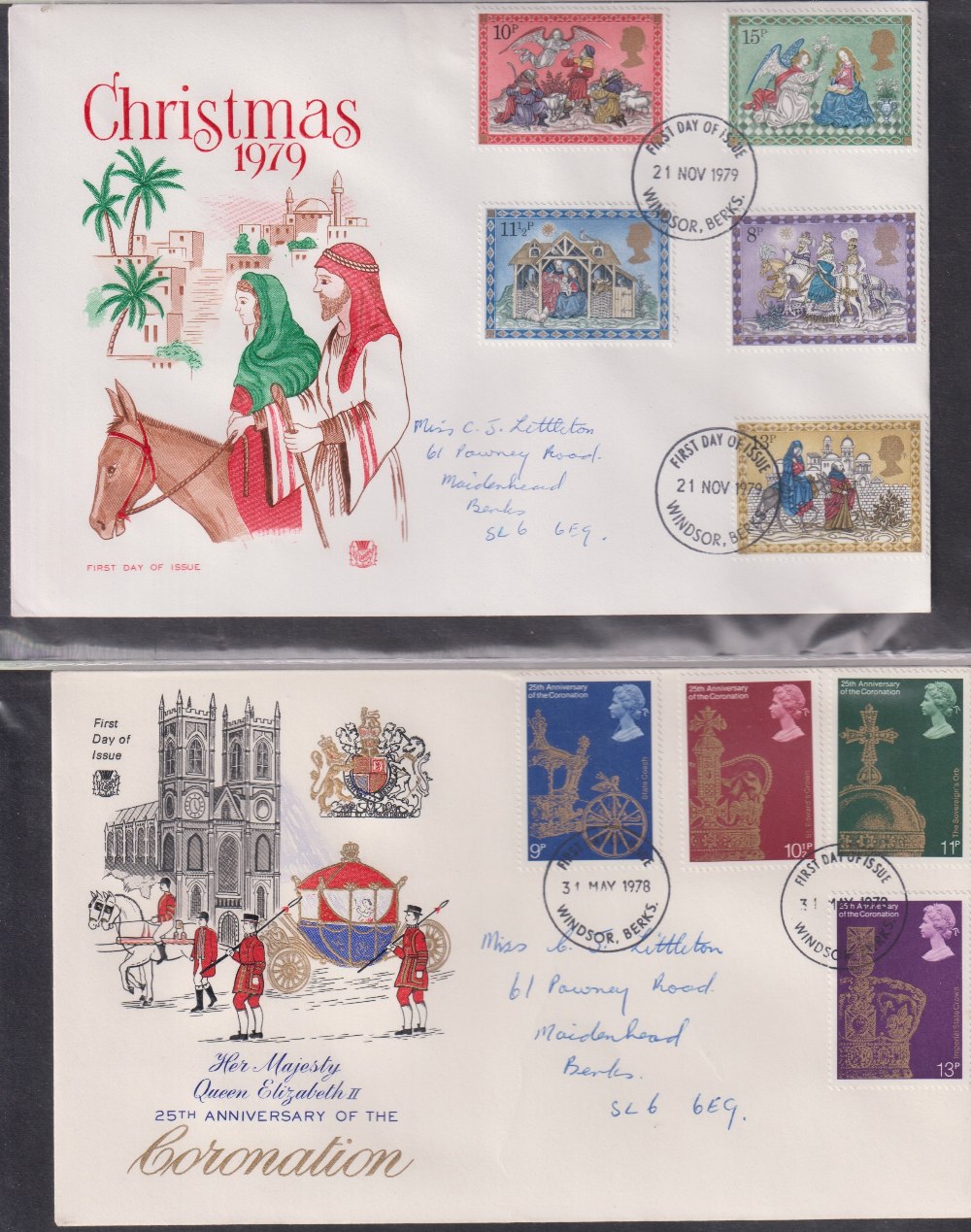 Stamps, GB First day covers housed in 7 collectors albums - Image 2 of 3