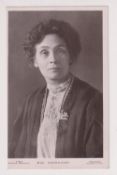 Postcard, Suffragettes, RP, Mrs Pankhurst, by Beagles 170A (tight printer’s trim, gd/vg) (1)