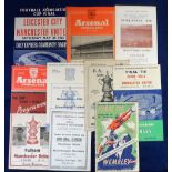 Football programmes, Manchester United FA Cup selection, FA Cup Final programmes v Blackpool 1948 (