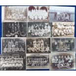 Postcards, Sport, 19 RP's, Football with a few Rugby, Local Teams, BAFC 1911, Berwick St. James