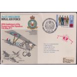 Stamps, Collection of mainly GB First Day Covers housed in 7 albums, including RAF flown covers,