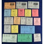 Football tickets, a collection of 18 Wembley Stewards Tickets inc. FA Cup Finals 1984 (unused),