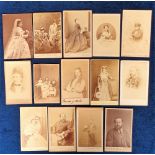 Photographs, Carte de Visite, a selection of 14 photos of UK Royalty, mostly various images of the