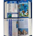 Football programmes, Chelsea FC, 2 bound volumes of home programmes for 1993/94, & 1994/95