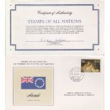 Stamps, Boxed collections, Kings and Queens of England mint stamps of Grenada issued by Danbury