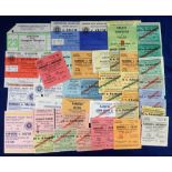 Football tickets, Glasgow Rangers, a collection of 40+ match tickets, all 1960's/70's inc. Tottenham