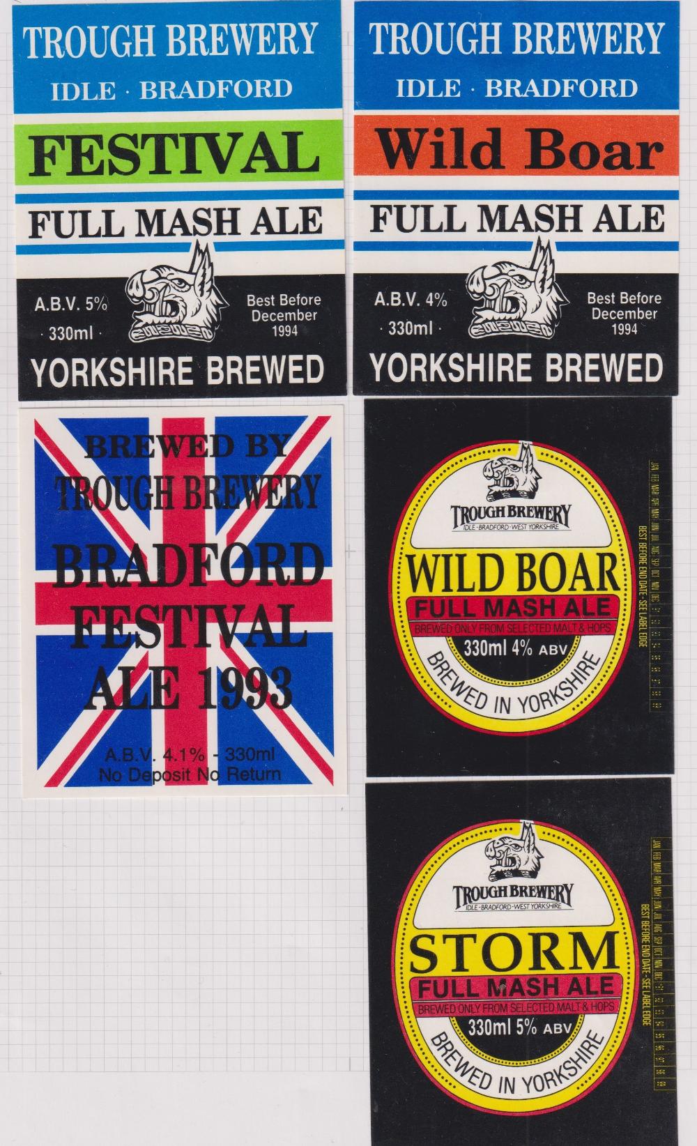 Beer labels, a mixed shape, size and age collection of 81 labels, Tomson & Wotton Ltd, Ramsgate ( - Image 6 of 13