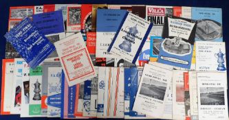 Football programmes, FA Cup semi finals, a collection of 59 different programmes, 1956/7 to 1978/