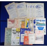 Football programmes, Millwall 1961/2, homes & aways, 26 home issues inc. Barrow, Southport,