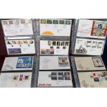 Stamps, First Day Covers, GB, large collection of 400+ covers housed in 8 Royal Mail albums, 1990s