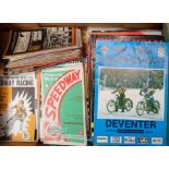 Speedway programmes & magazines, approx. 350 programmes, 1960's onwards inc. Newport, Cradley Heath,