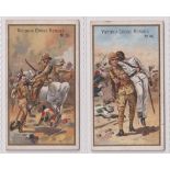 Cigarette cards, Taddy, Victoria Cross Heroes, (21-40) 2 cards, no 38 (gd) & 40 (fair/gd)