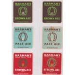 Beer labels, a mixed shape, size and age collection of 26 labels, Harman's Uxbridge Brewery (11),
