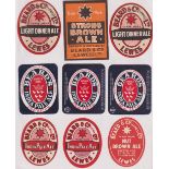 Beer labels, a selection of 29 labels, various shapes, sizes and ages, Beard & Co, Lewes (13)