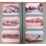 Postcards, an original collection of approx. 115 mainly UK topographical cards in vintage album,