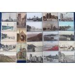 Postcards, Norfolk and Suffolk, approx. 165 R.P.s, printed and artist drawn to include The Square