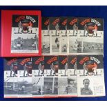 Football programmes, Manchester United, a collection of 14 home programmes, 1948/49, nos 1, 3, 6, 7,