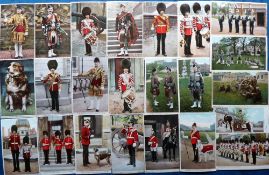 Postcards, Military, a good collection of approx. 56 coloured photographic cards of individual