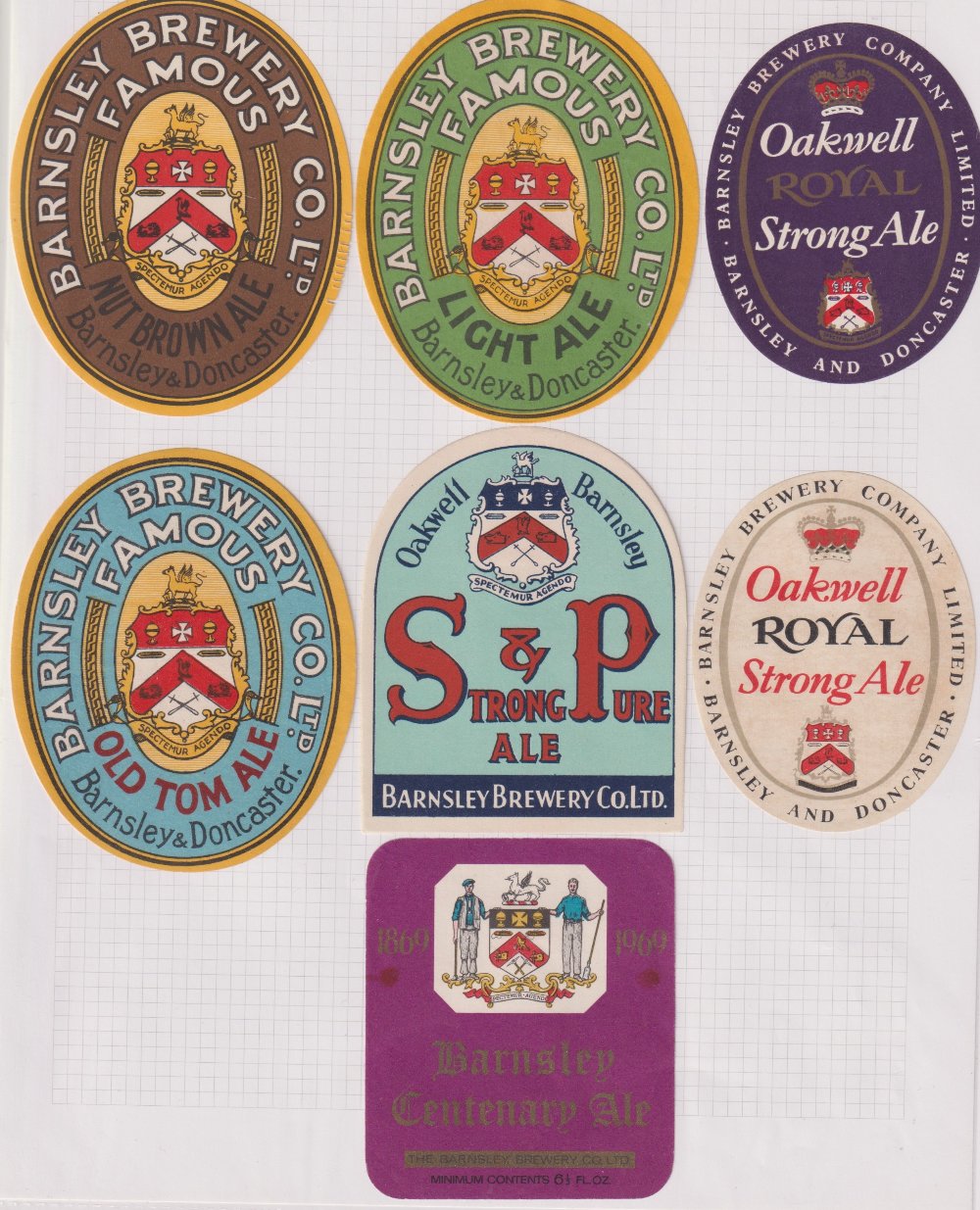 Beer labels, a selection of 25 labels, mixed shapes and sizes, Barclay Perkins & Co (17) & - Image 3 of 4