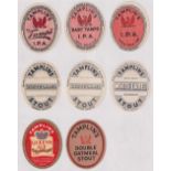 Beer labels, a mixed shape, size and age collection of 186 labels, Tamplin & Sons Brewery