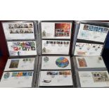 Stamps, First Day Covers, GB, large collection of 400+ covers housed in 7 Royal Mail albums, 1990s