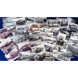 Photographs, Buses, East Anglia, an assortment of colour and b/w images, 6 x 4" and postcard