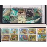 Stamps, GB QEII post 2000 collection of very fine used sets of stamps including booklets and