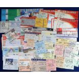 Football & other sport tickets, 60+ Football tickets inc. LC Finals 1968, 1978, Charity Shield