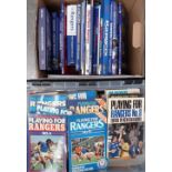 Football books, Glasgow Rangers, a collection of approx. 50 mostly hard backed books inc. Playing
