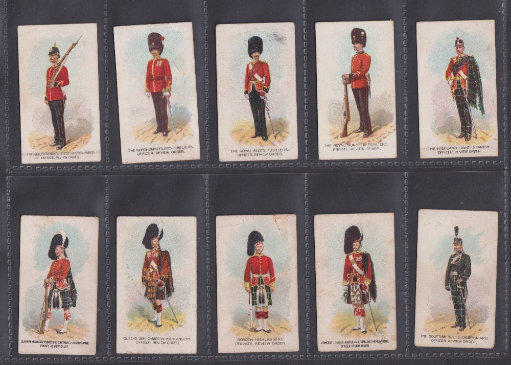 Cigarette cards, two sets, Wills (Australia), Types of the British Army (50 cards, 4 with back - Image 7 of 16