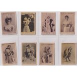 Cigarette cards, South America, Brisson Freres, Argentina, Actresses, Series B 31 cards & Series C