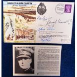 Stamps, Victoria Cross, commemorative cover signed by Ted Keena (1919-2009) awarded VC Wewak 15