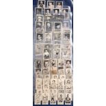 Cigarette & trade cards, Boxing, selection, Cartledge Famous Prize Fighters (set, 50 cards, mostly