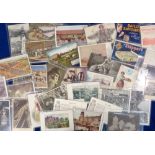 Postcards, Advertising, a food and drink advertising selection of approx. 35 cards, inc. Express