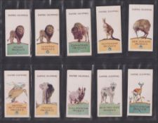 Trade cards, three sets, Empire Marketing Board, Empire Shopping (12 cards, some foxing), Oxo