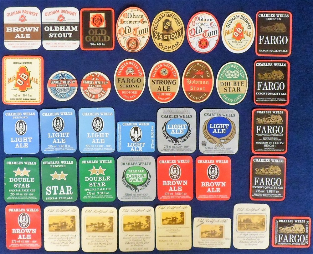 Beer labels, a mixed age, shape, and selection of approx. 190 labels, many showing contents - Bild 2 aus 5