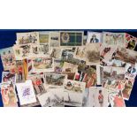 Postcards, Military, mixture, mainly modern, WWII Recruitment, Dalkeith, Patriotic, Aviation,