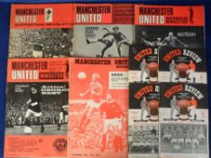 Football programmes etc, Manchester United, Manchester United Newsletters, Vol 1, no 1 to Vol 1 no 5