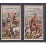 Cigarette cards, Taddy, Victoria Cross Heroes, (21-40), 2 cards, nos 34 and 35 (vg) (2)